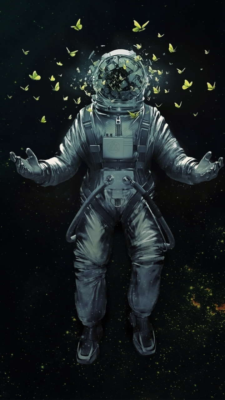 Astronaut (720x1280) Wallpaper