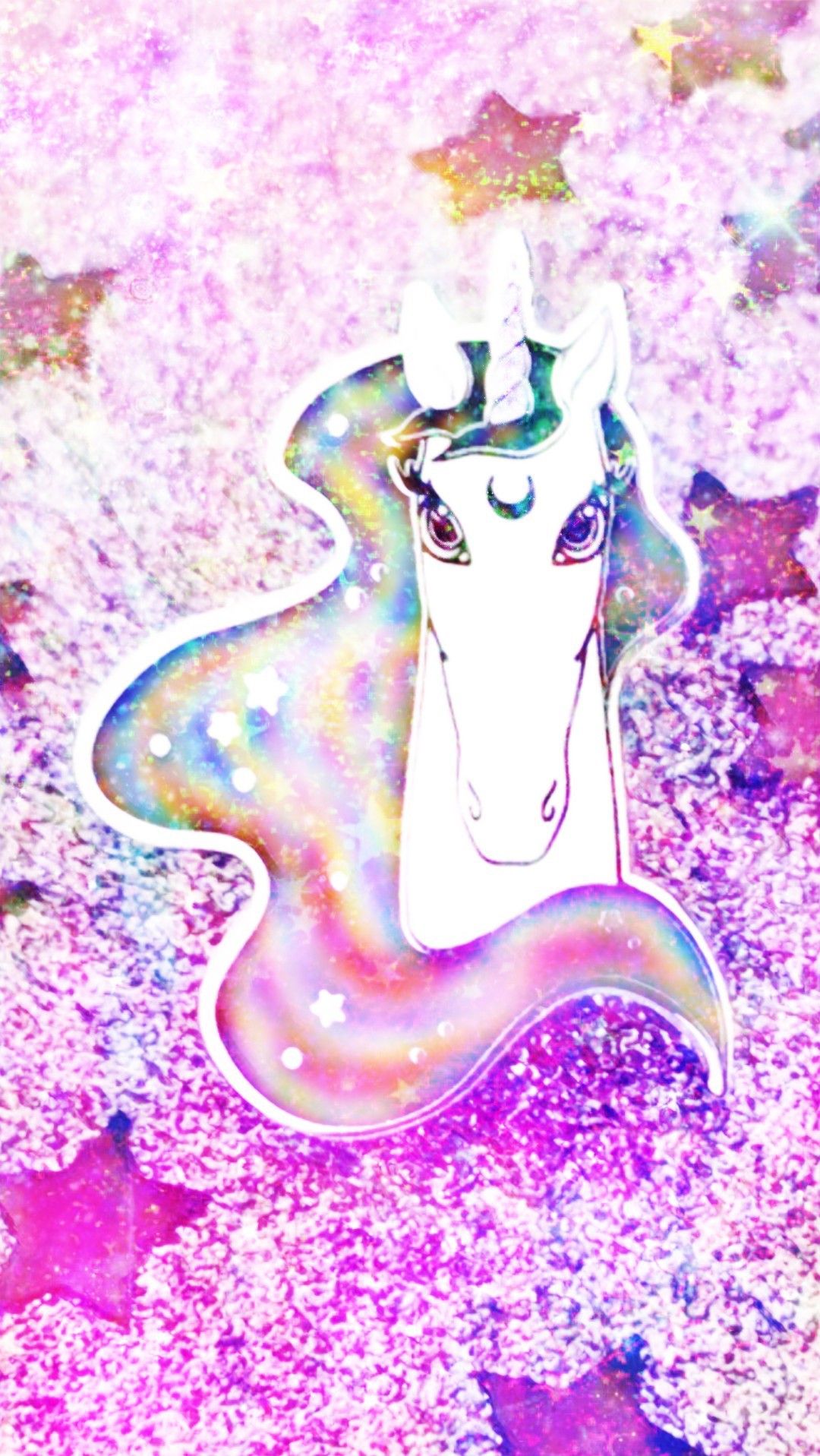 Glittery Unicorn, made by me #purple #sparkly #wallpaper #background #sparkles #glittery #g. Purple sparkly wallpaper, Animal print wallpaper, Rainbow wallpaper