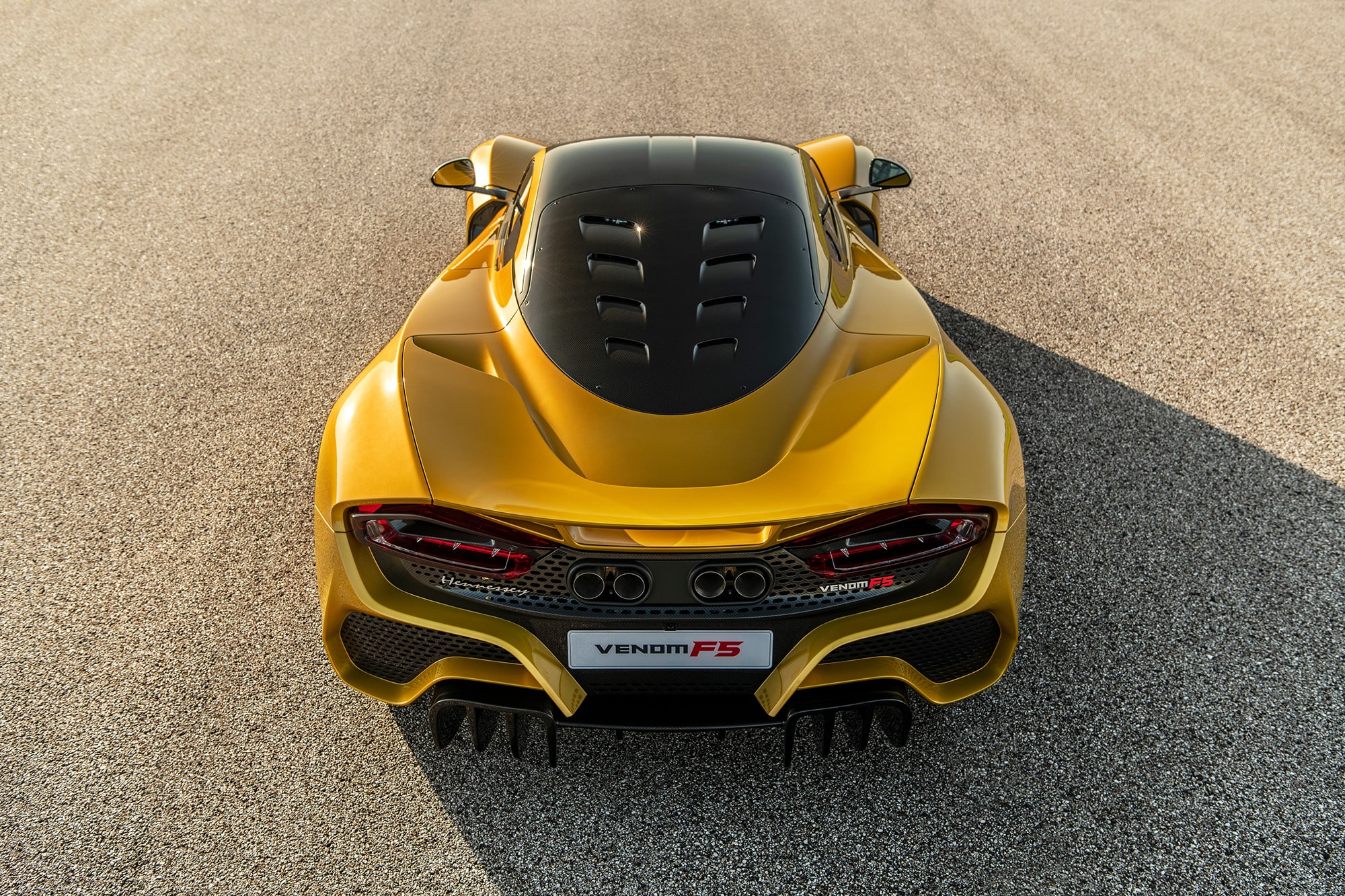 Hennessey Venom F5 Chassis No. 3 Unveiling at The Quail 2021. Hennessey Special Vehicles