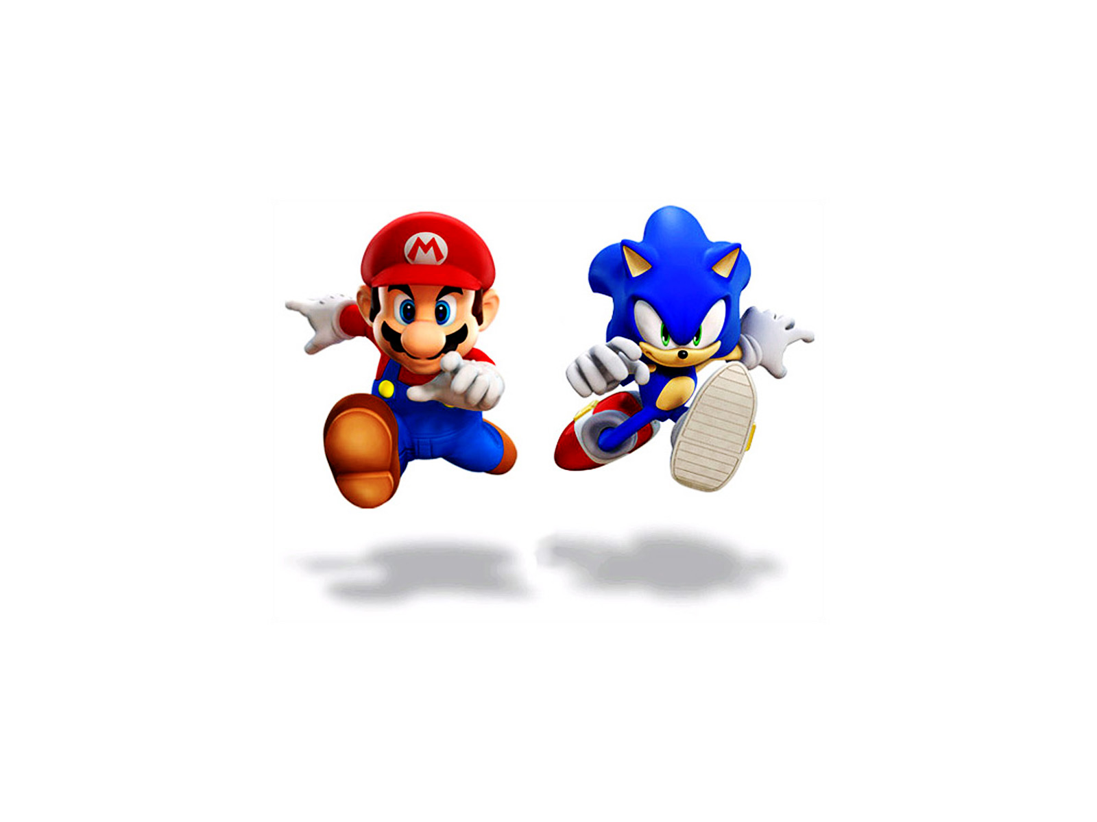 Sonic and Mario Wallpaper