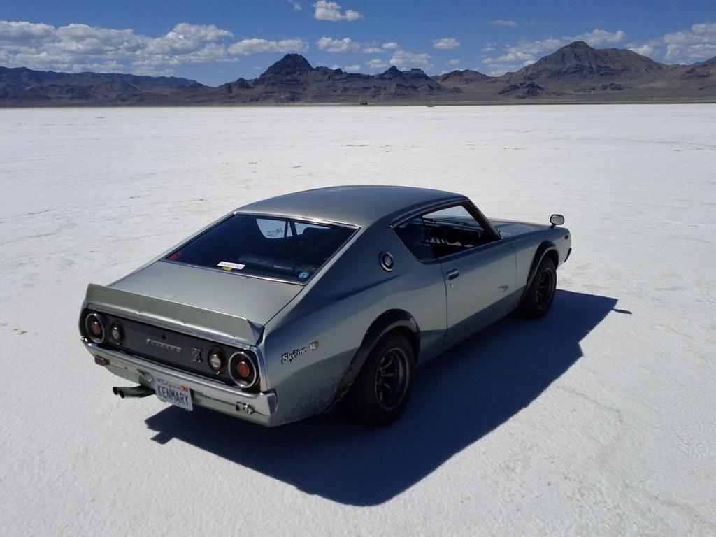 Nissan the setting. #Nissan #Skyline #GTR #Kenmeri #TBT