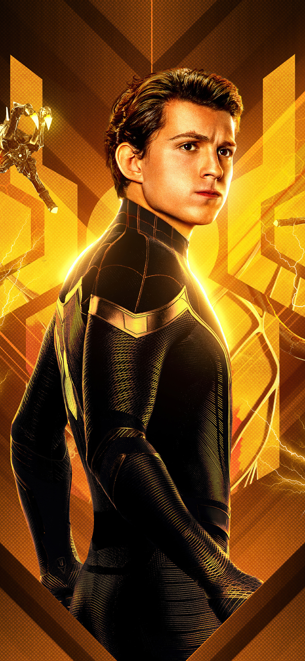 Tom Holland Spiderman No Way Home 2021 iPhone XS MAX HD 4k Wallpaper, Image, Background, Photo and Picture