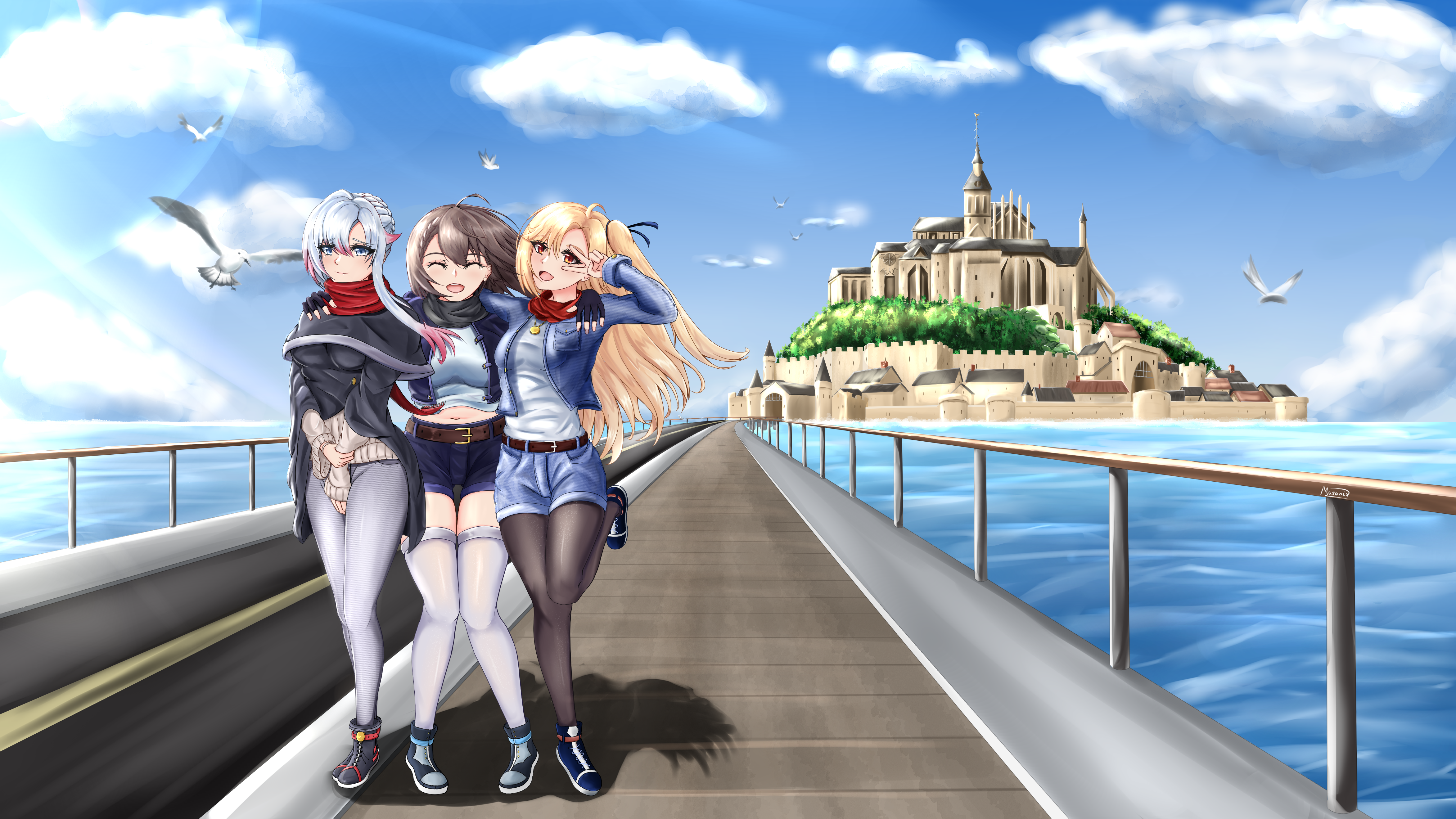 Baltimore (Azur Lane) HD Wallpaper and Background