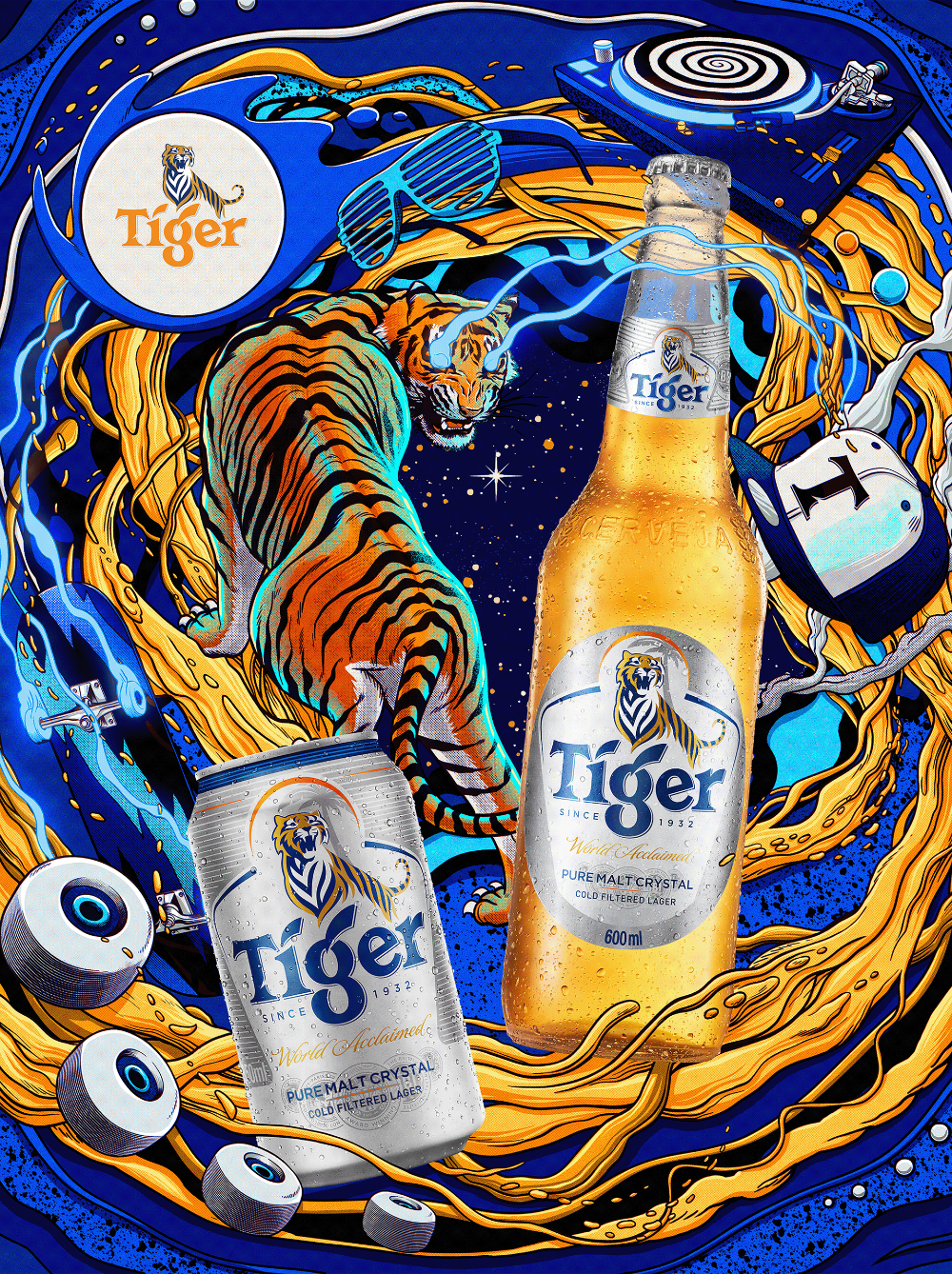 Tiger Beer Posters. Beer poster, Beer poster design, Tiger beer