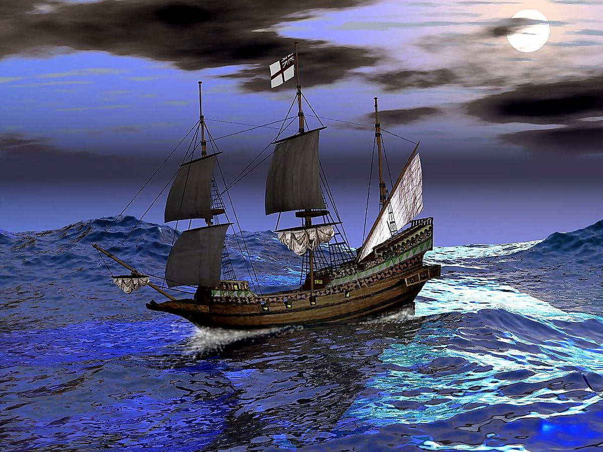 Caravel background HD. Download Free wallpaper