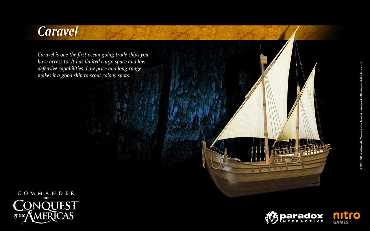 Caravel image: Conquest of the Americas