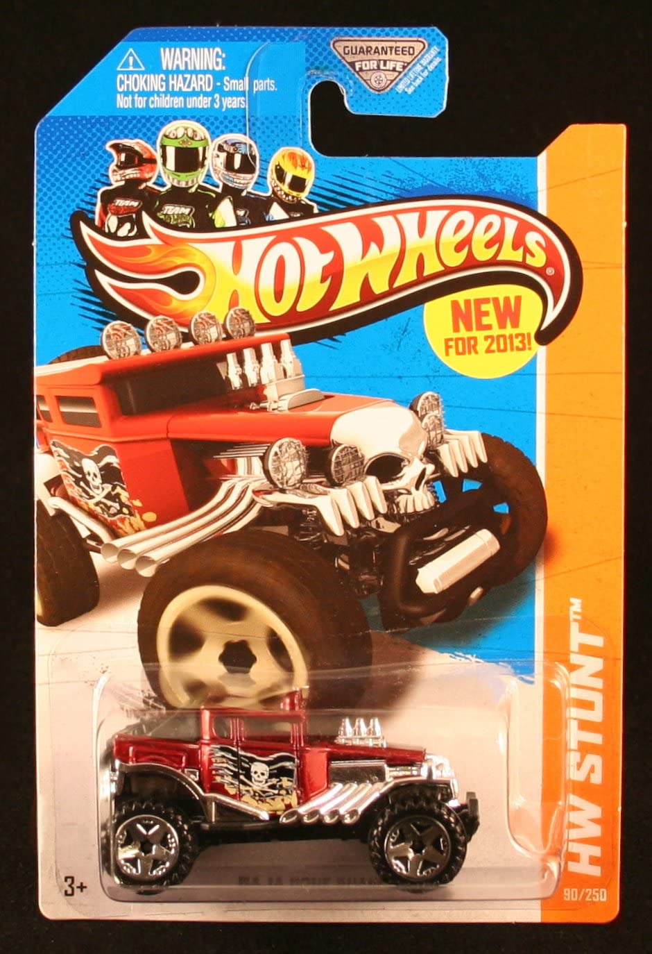Hot Wheels 90 250 BAJA BONE SHAKER (Red) HW Stunt, Toys & Games
