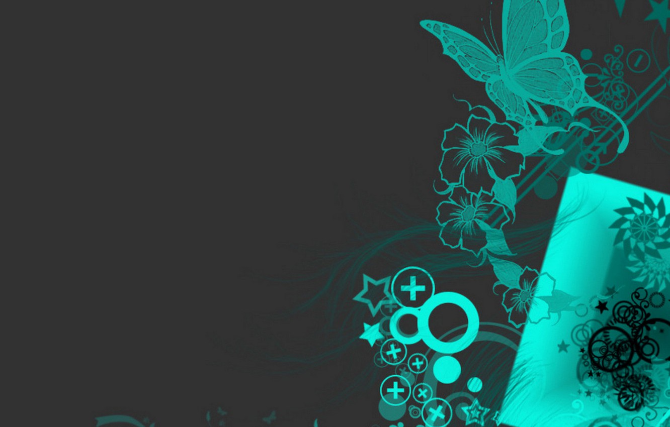 Wallpaper green, pattern, black, vector, texture image for desktop, section текстуры