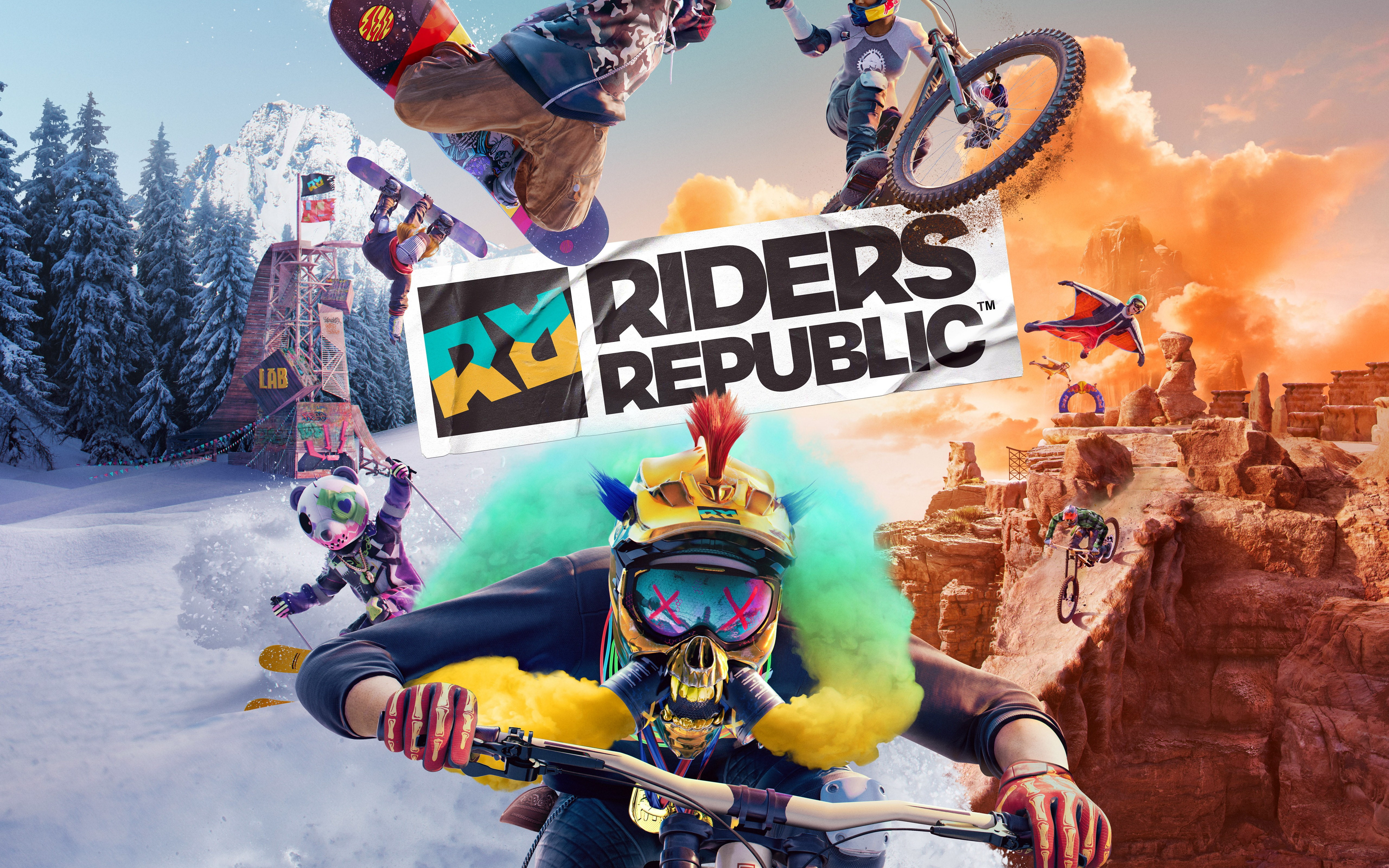 Crop Riders Republic Wallpaper for Free, Ubisoft, Sports Games HD Background