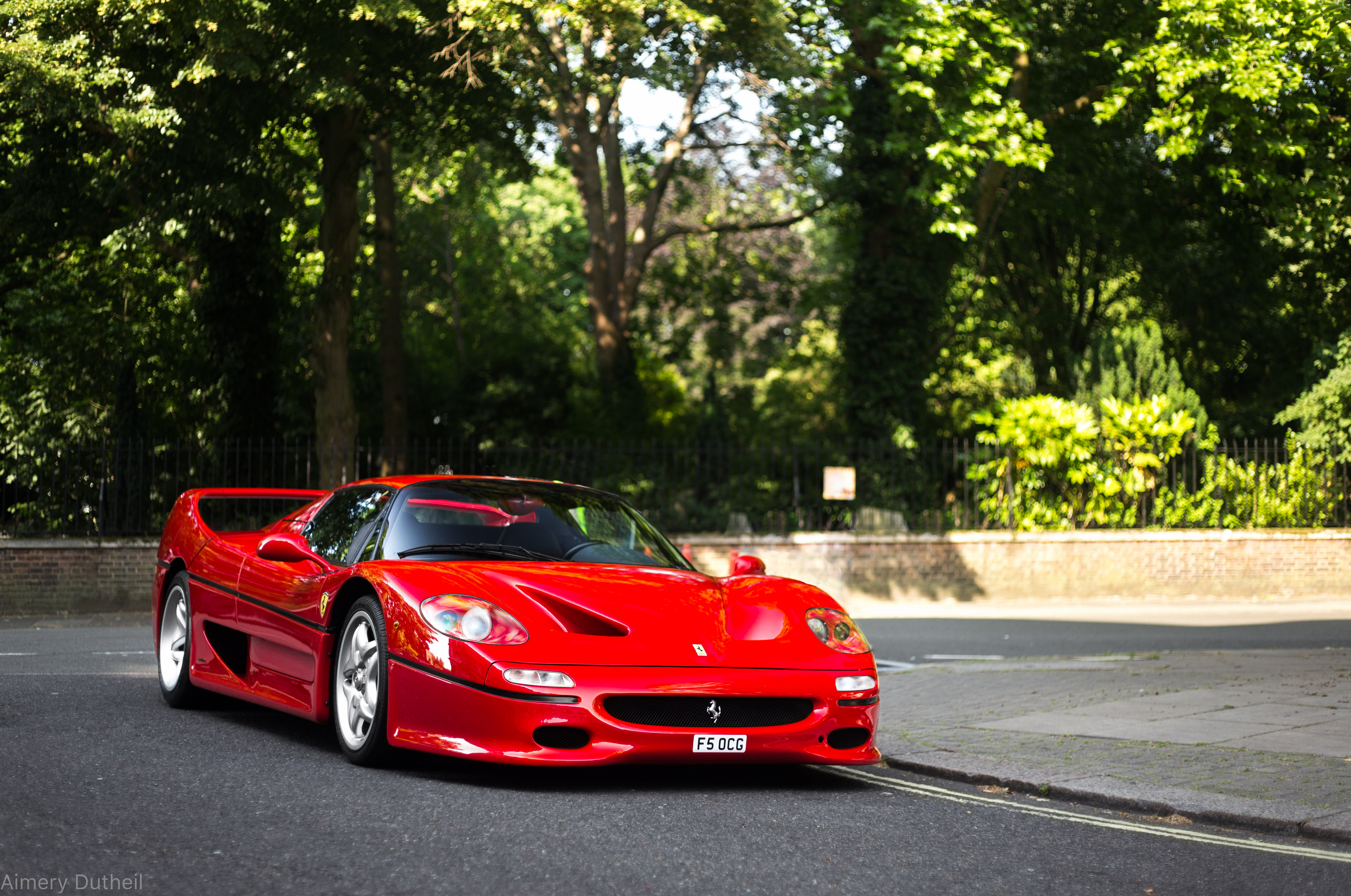 Ferrari F50 4k Ultra HD Wallpaper