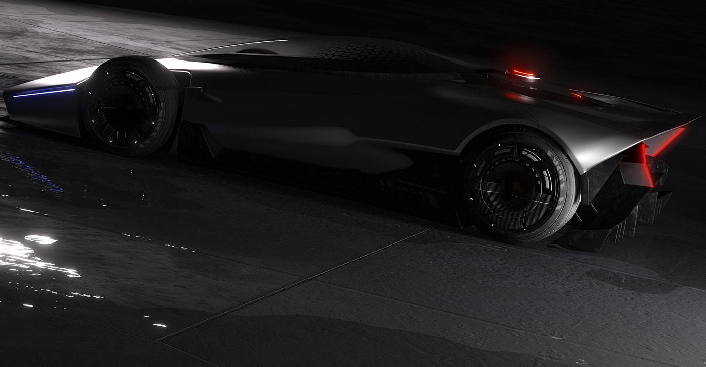 Ford Dystopia Renderings Pay Homage To Ford GT90, Indigo Concepts