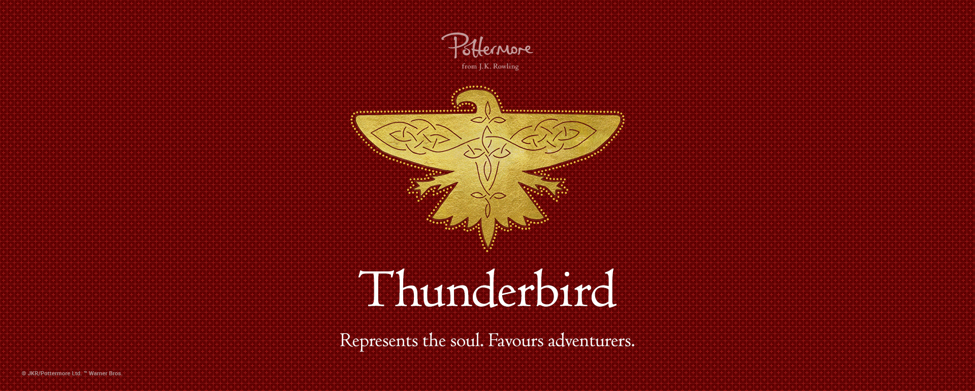 Ilvermorny, Thunderbird, Ravenclaw pride