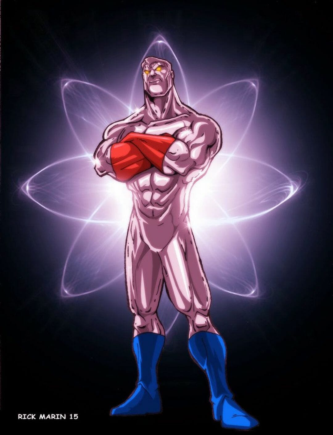Captain Atom. Comics. Steel dc, DC / iPhone HD Wallpaper Background Download (png / jpg) (2022)