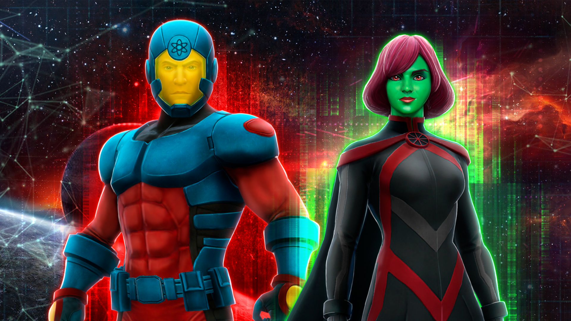 Atom and Miss Martian join DC Legends!