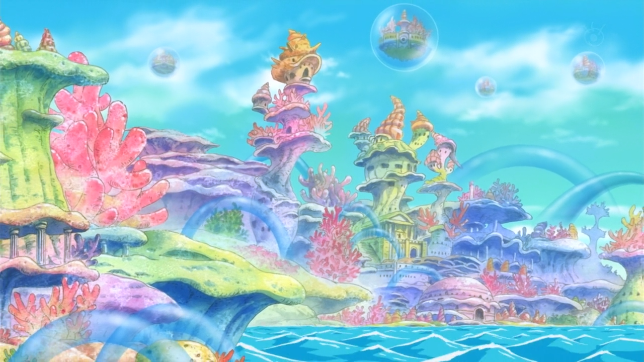 Ryugu Kingdom. One Piece. One piece, One piece anime, Anime background