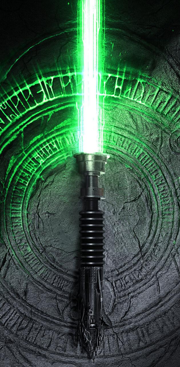 Luke lightsaber wallpaper