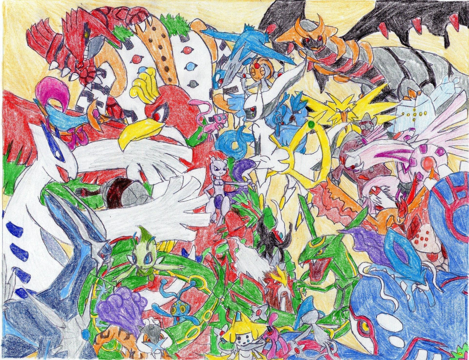 All Legendary Pokemon Wallpaper