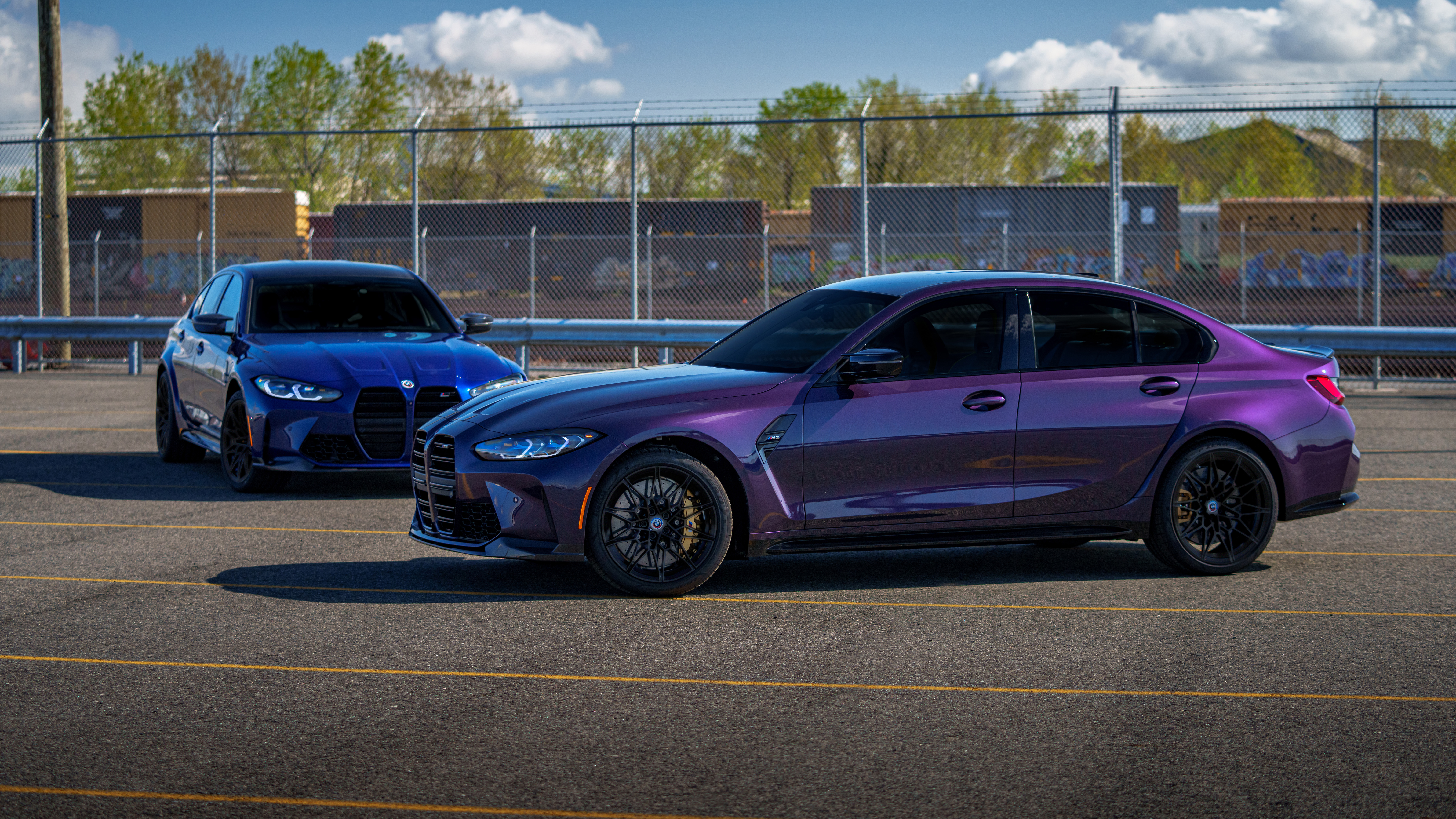 BMW M3 Competition M xDrive Edition 50 Jahre BMW M 2023 4K 8K 3 Wallpaper. HD Car Wallpaper