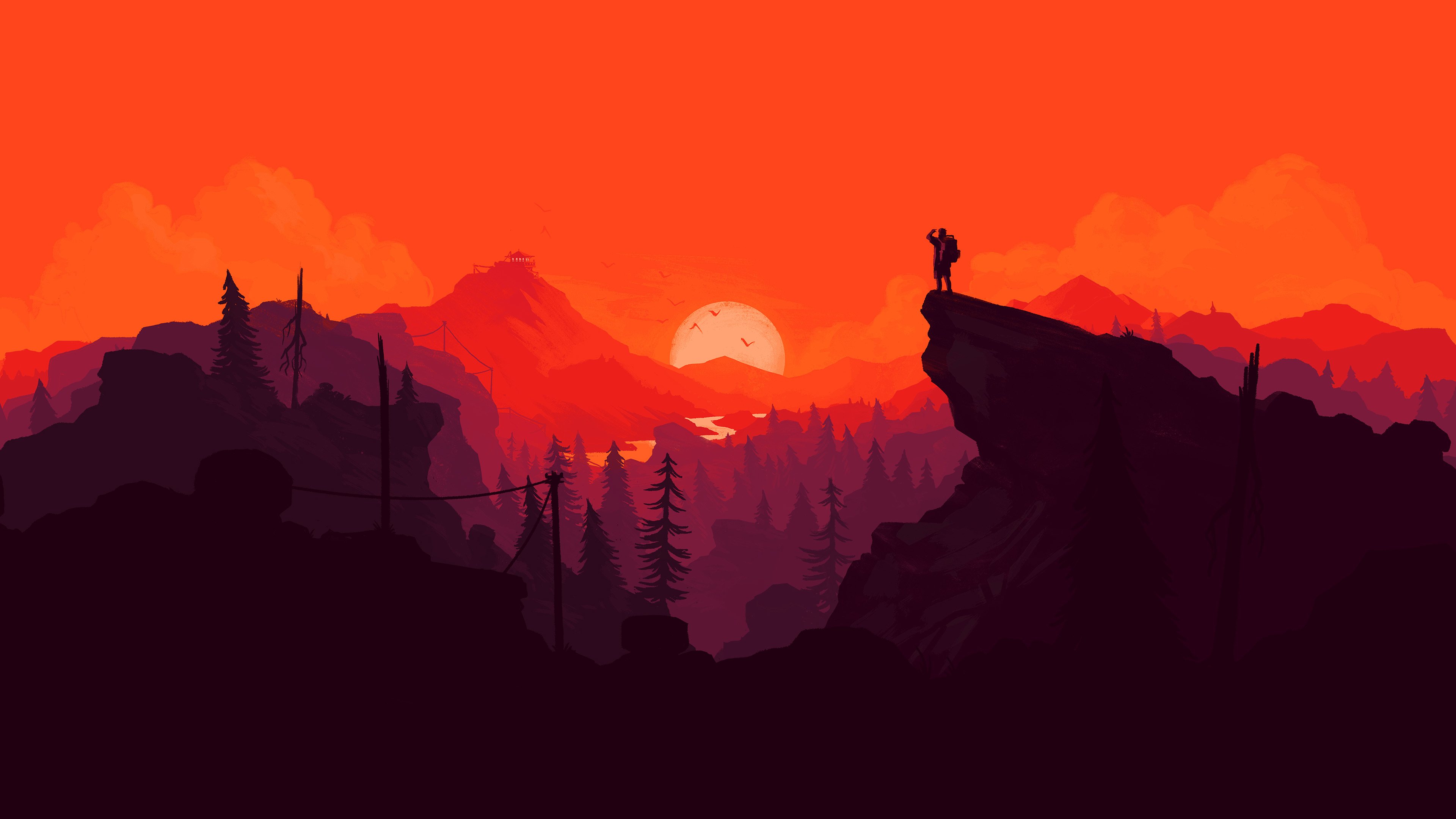 Free download Wallpaper 4k Firewatch Digital Art 4k 4k wallpaper artist [ 3840x2160] for your Desktop, Mobile & Tablet. Explore Artwork Wallpaper. Steampunk Artwork Wallpaper, Aztec Artwork Tab Wallpaper, Louvre