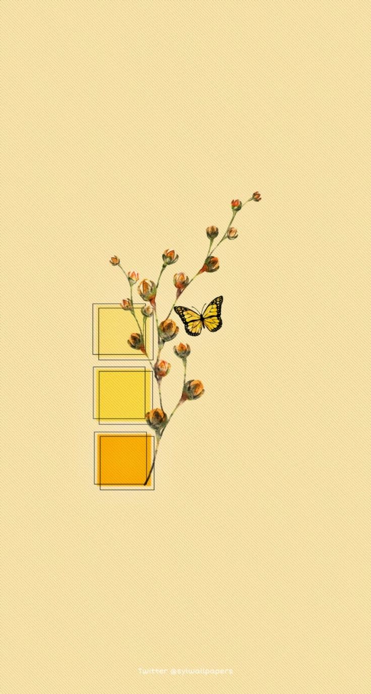 YELLOW AESTHETIC LOCKSCREEN WALLPAPERS BY CHESYL