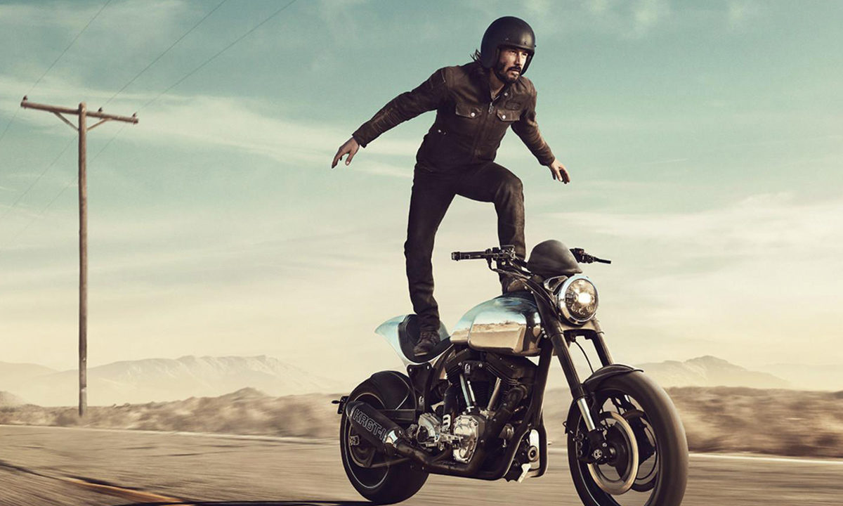 Keanu Reeves Motorcycles Method 143 of the Cafe Racers
