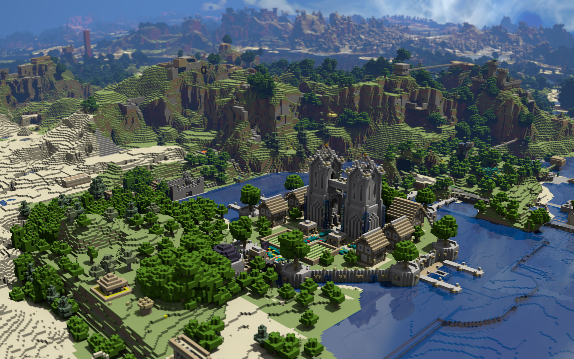 Minecraft HD Wallpaper (Wallpaper > Minecraft)