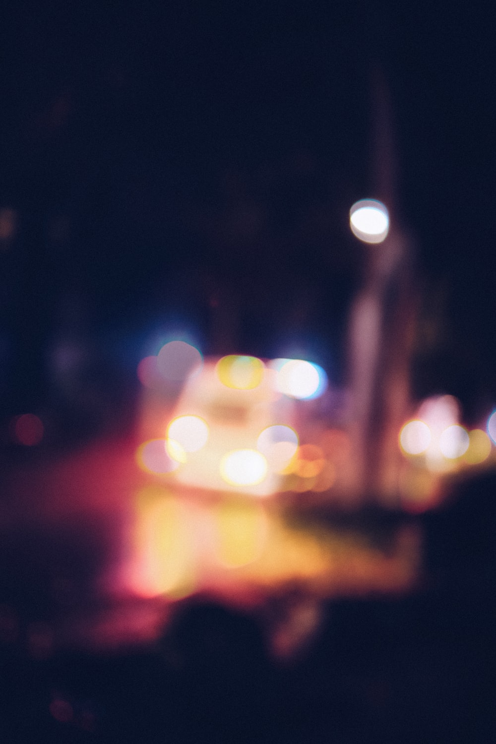 Night Blur Picture. Download Free Image