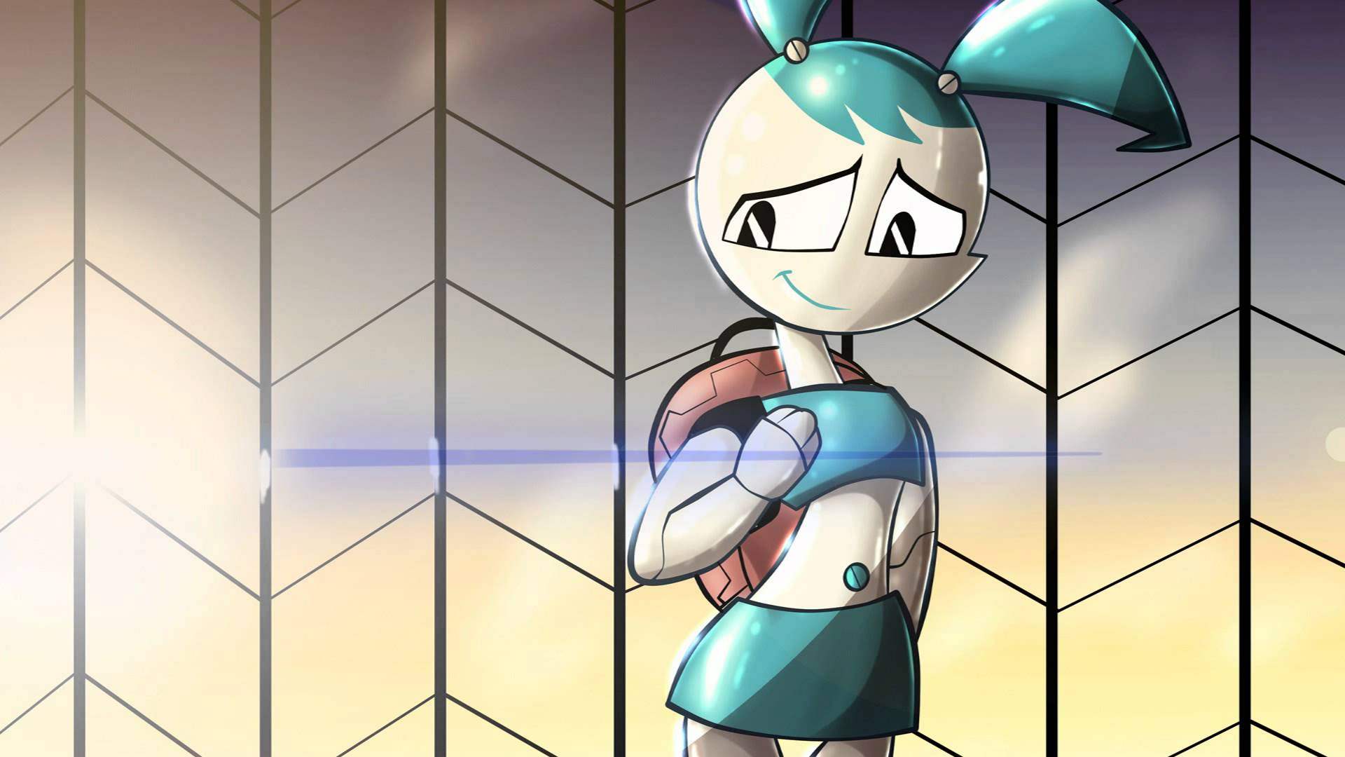 Embarrassed Jenny, Robots, cute, TV Series, Androids, Cartoons, My Life as  a Teenage Robot, HD wallpaper