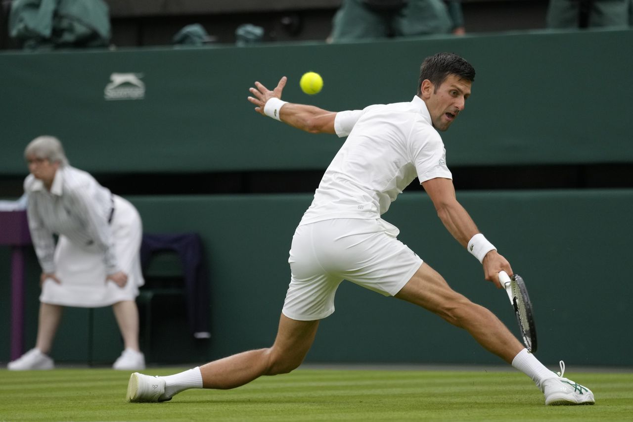 Novak Djokovic makes more history with 1st round win at Wimbledon