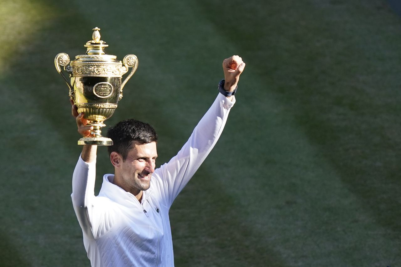Novak Djokovic tops Nick Kyrgios for 7th Wimbledon trophy, 21st Grand Slam title