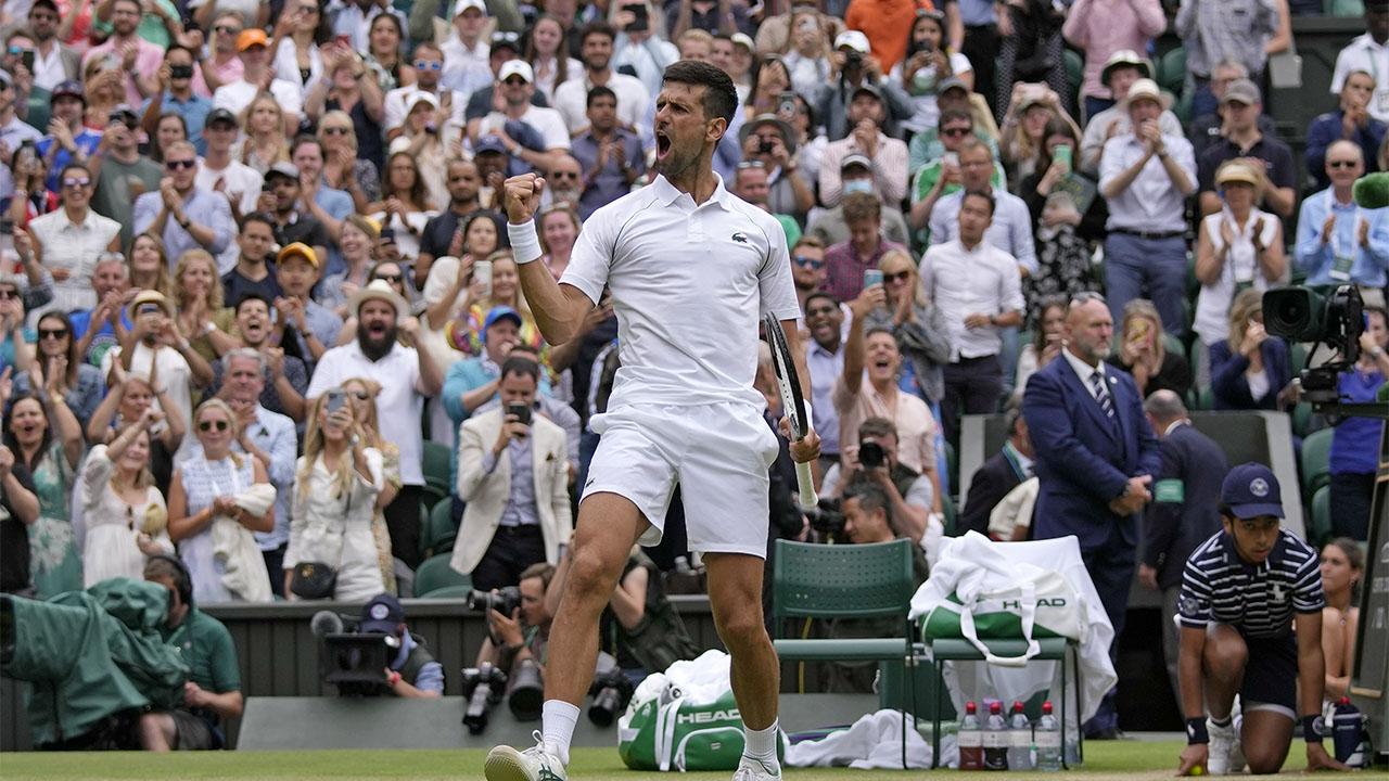 Wimbledon 2022: Novak Djokovic battles back to beat Jannik Sinner; advances to semifinal