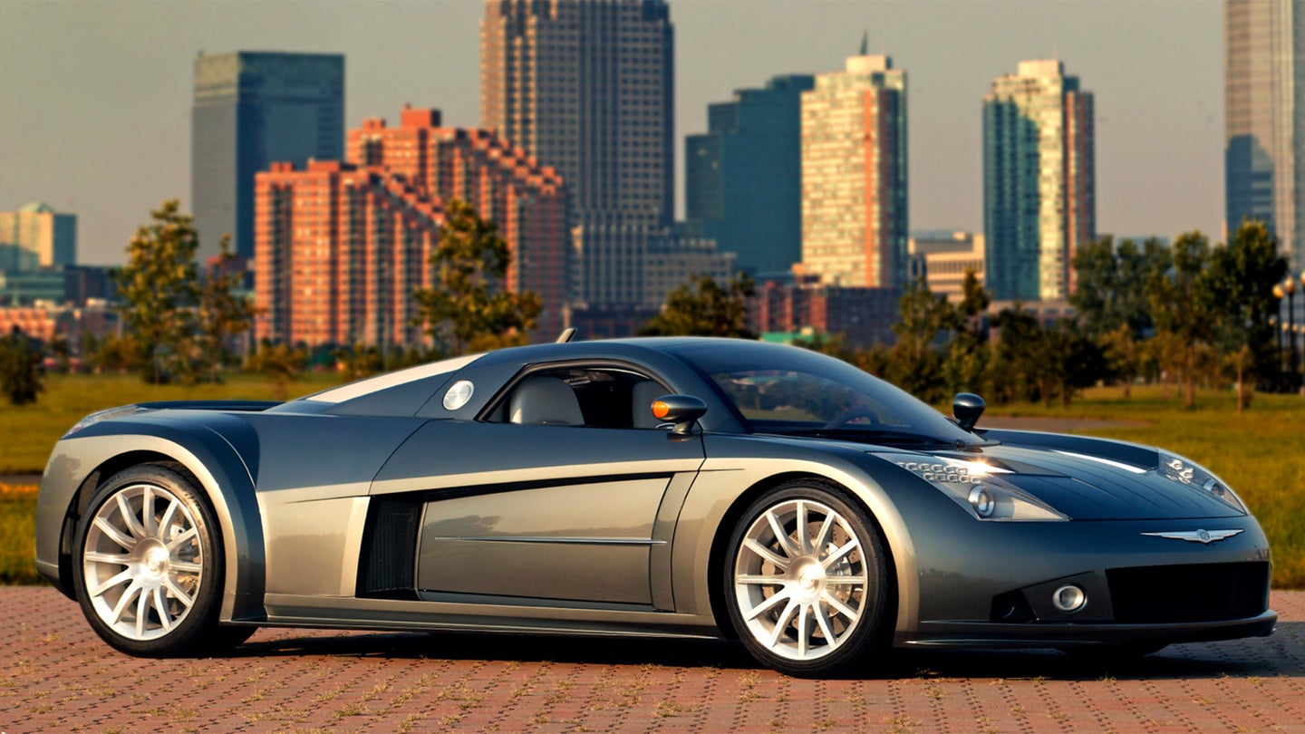 Before The C8, The 2004 Chrysler ME Four Twelve Could've Been America's Mid Engine Supercar