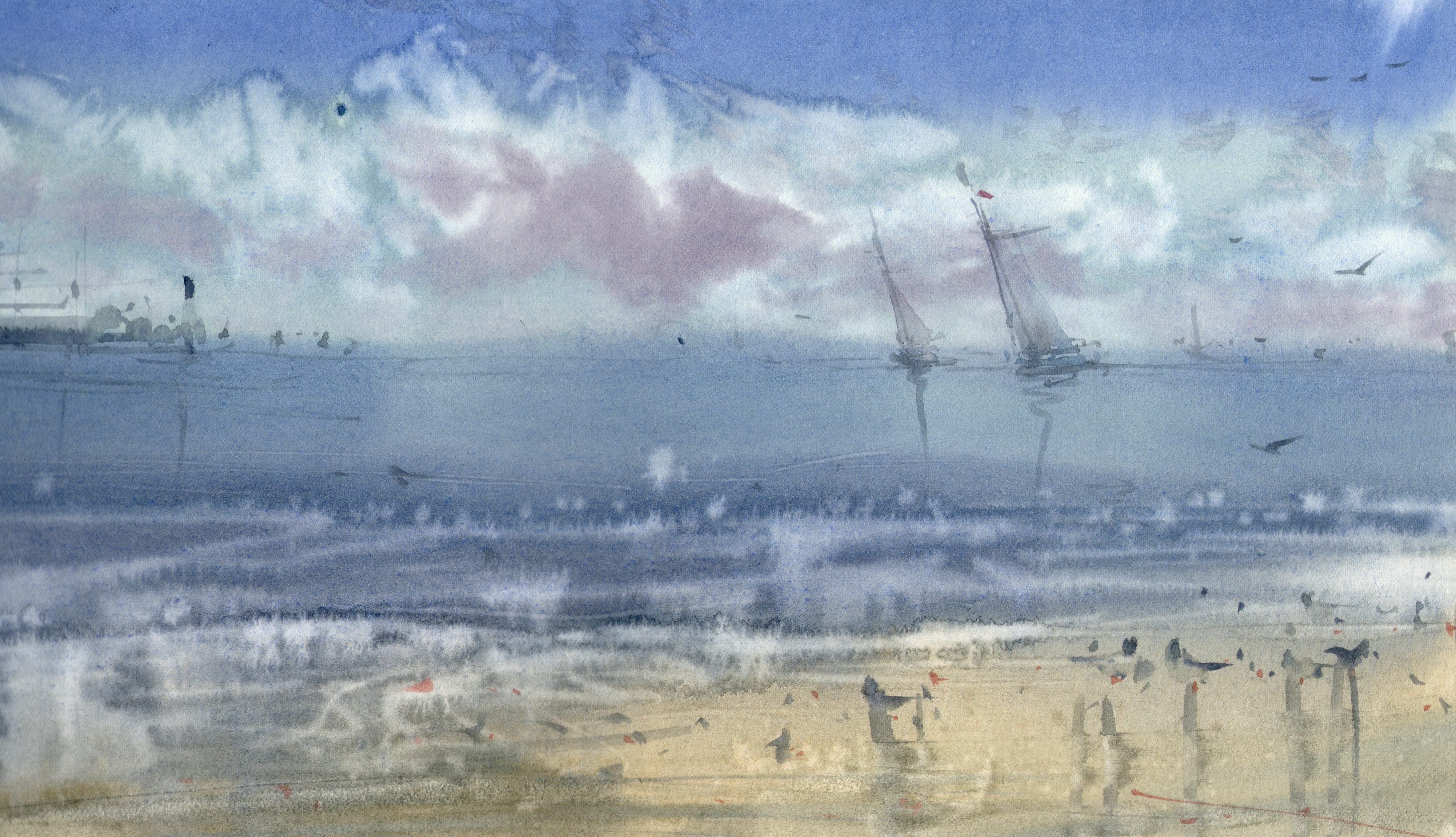 Artistic Watercolor 4k Ultra HD Wallpaper