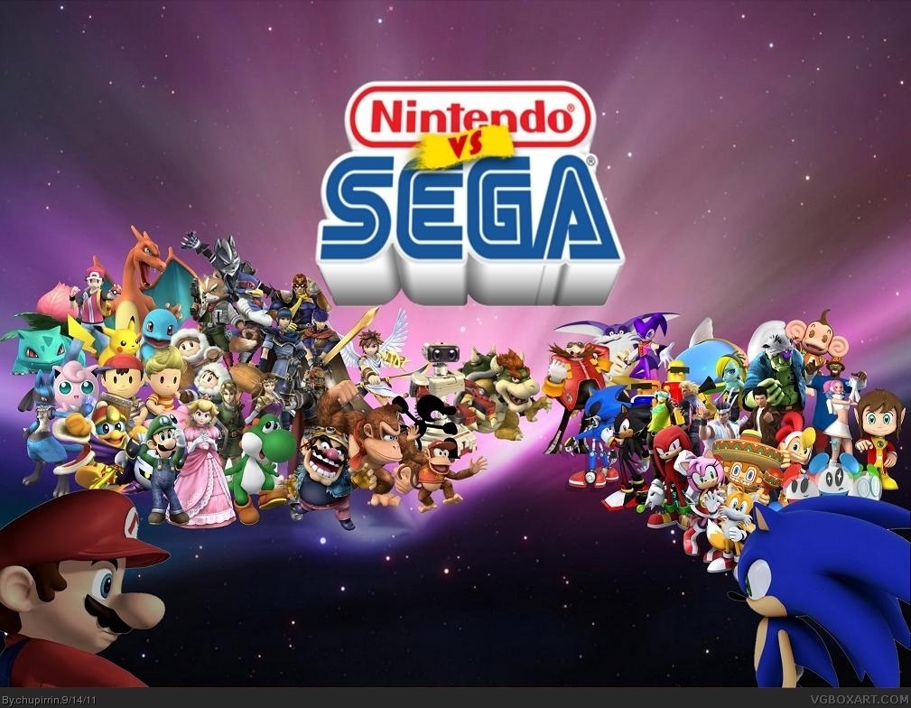 Nintendo vs. SEGA Wii U Box Art Cover