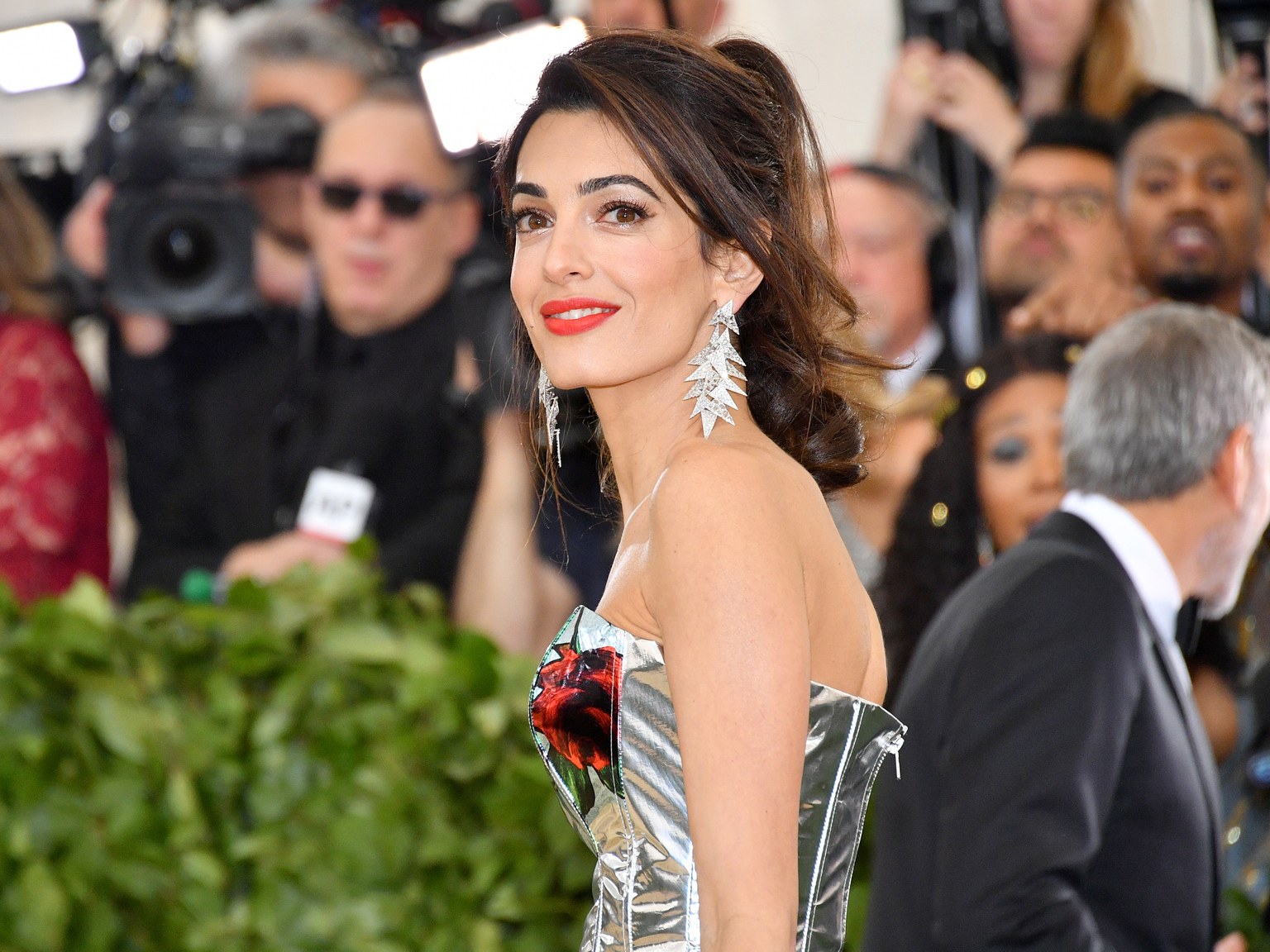 Free download Amal Clooney Changed Met Gala Outfits in the Museum Gift Shop [1536x1152] for your Desktop, Mobile & Tablet. Explore George Clooney GQ Wallpaper. George Clooney GQ Wallpaper