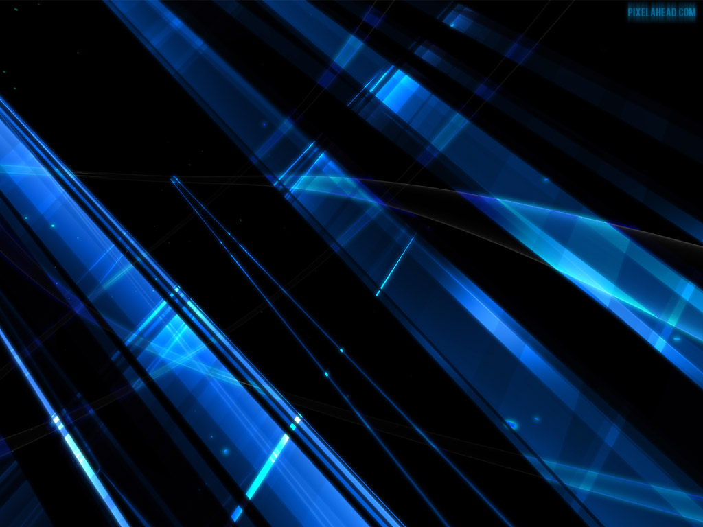 Black and Blue HD Wallpaper