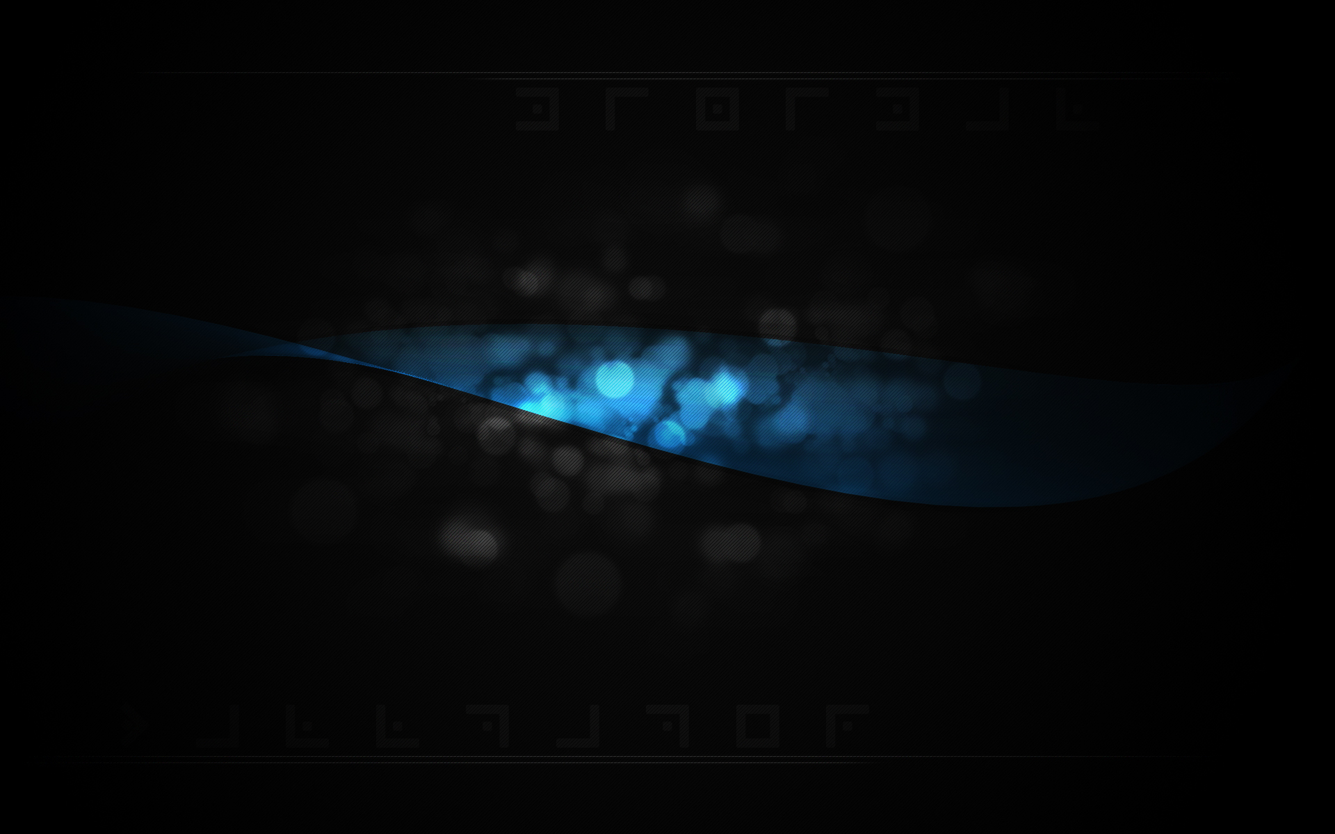 Black Blue Wallpaper HD