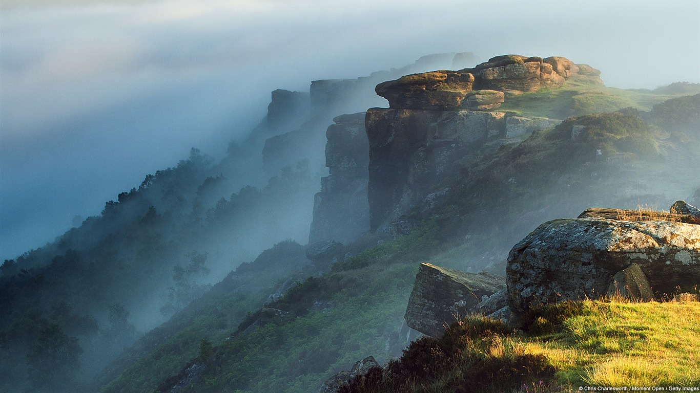 Curbar Edge Derbyshire England November 2015 Bing Wallpaper