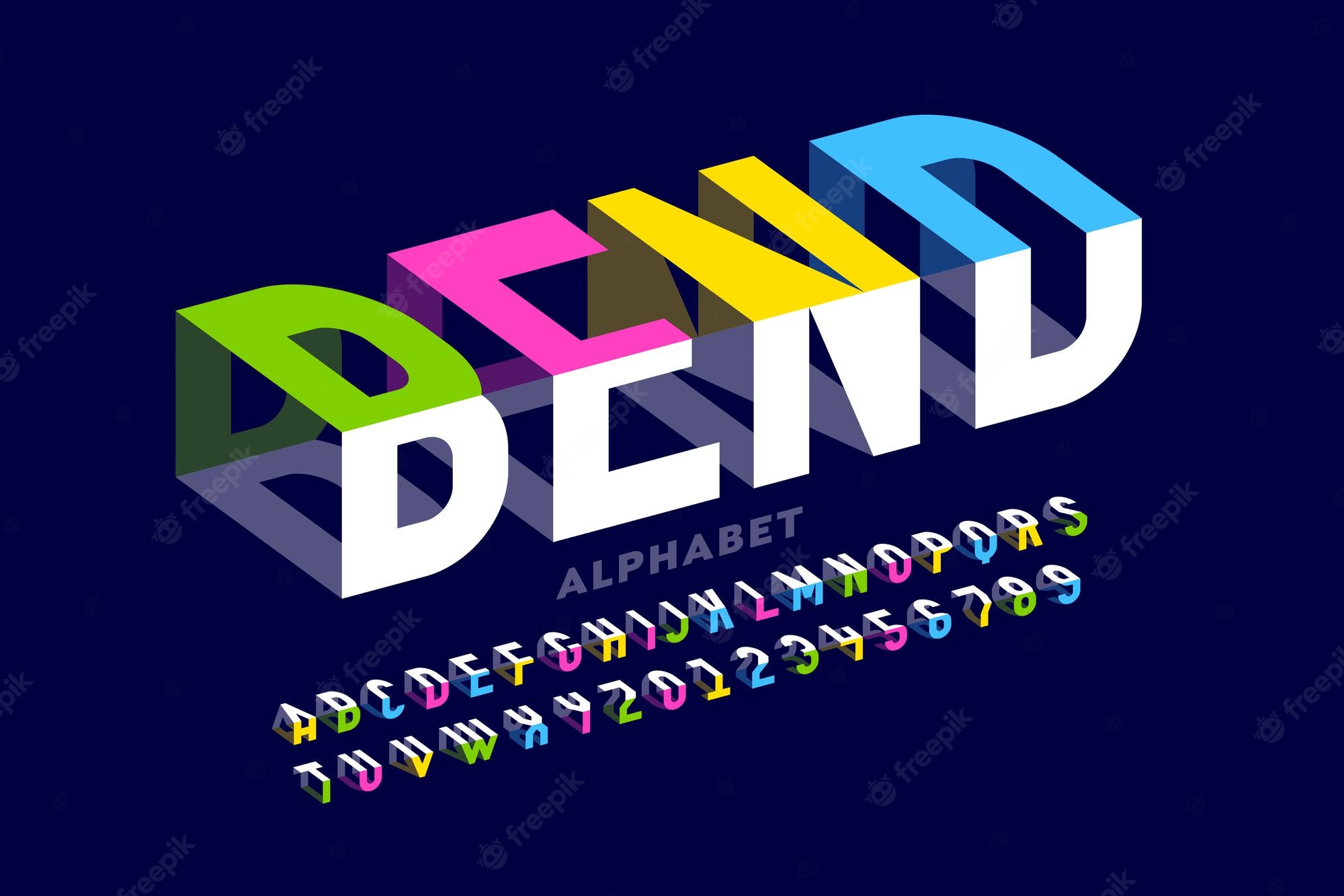 3D Letters Image. Free Vectors, & PSD