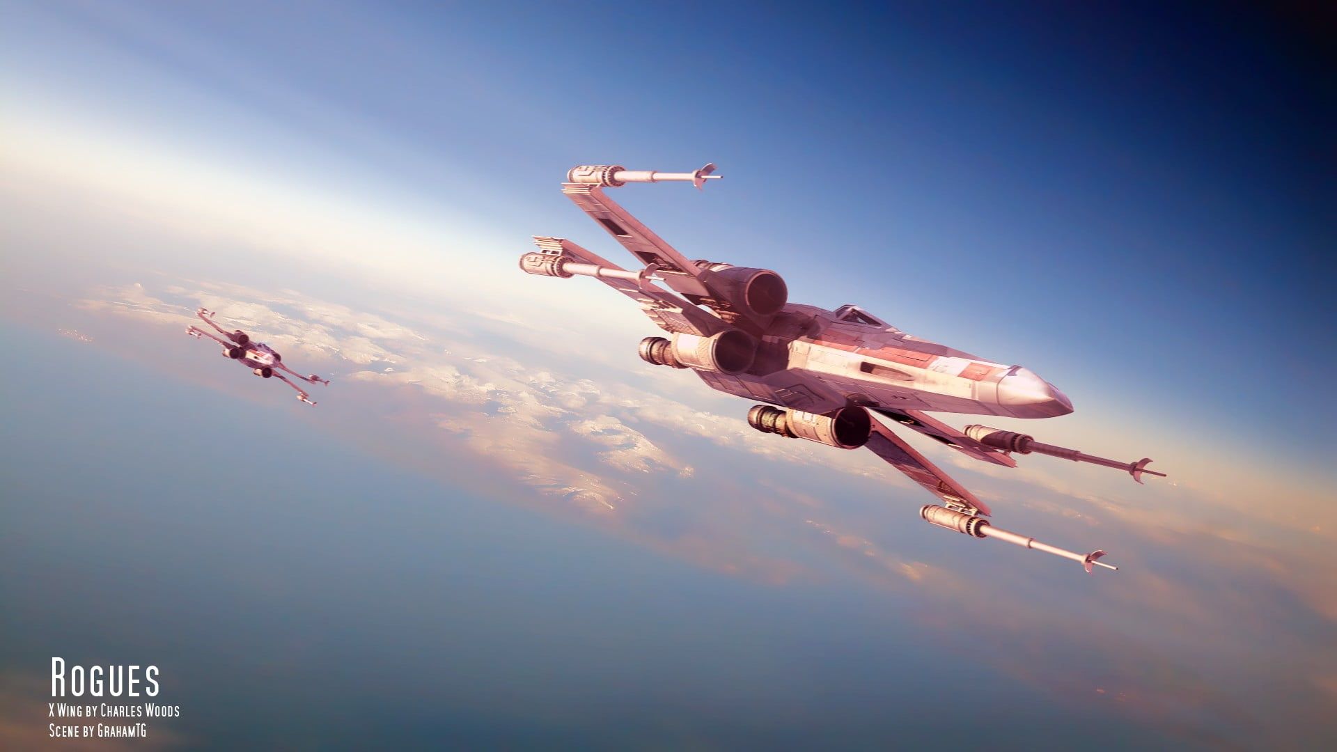 Gray Jet Fighter Star Wars #X Wing #sky P #wallpaper #hdwallpaper #desktop. Star Wars Wallpaper, Star Wars, Starfighter