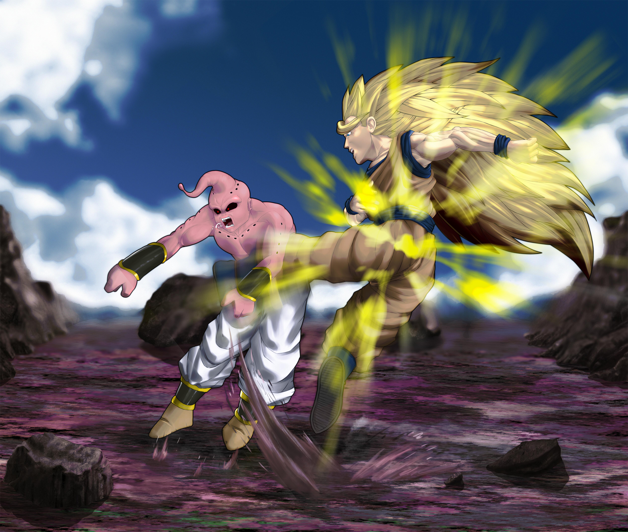 Goku vs Buu by Tiago Alexandre Martins Sola