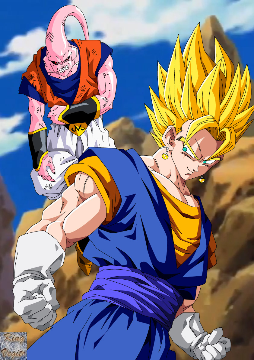 Free download Super Vegito vs Super Buu Restored by kingvegito [842x1191] for your Desktop, Mobile & Tablet. Explore Super Buu Wallpaper. Majin Buu Wallpaper, Kid Buu Wallpaper, Super Buu Wallpaper HD
