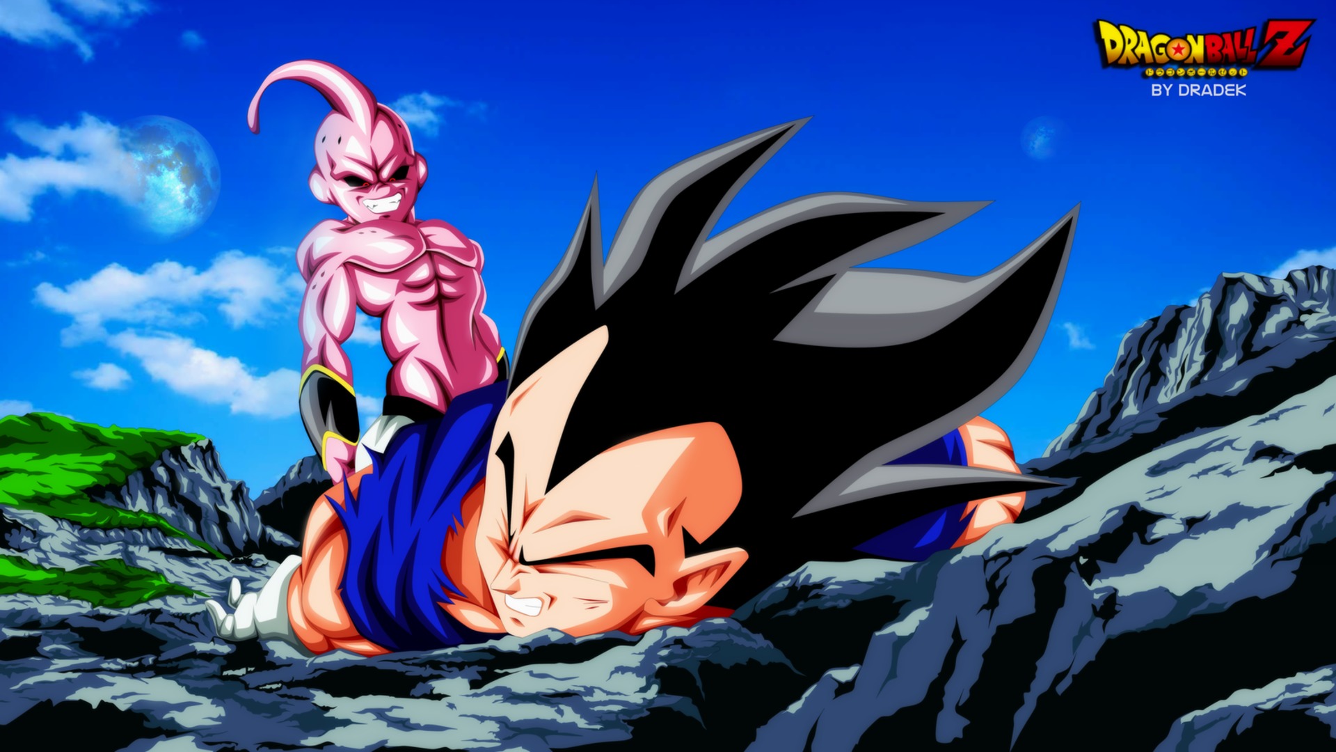 Kid Buu Vs Vegeta