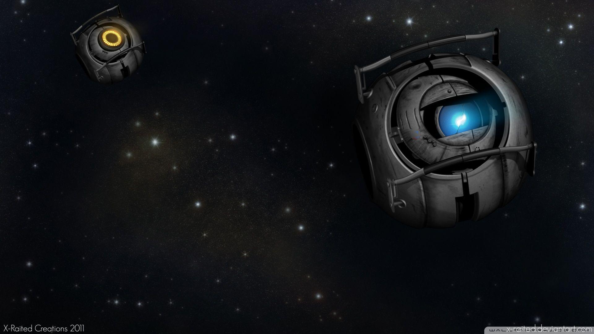 Portal 2 Wheatley In Space ❤ 4K HD Desktop Wallpapers for 4K Ultra