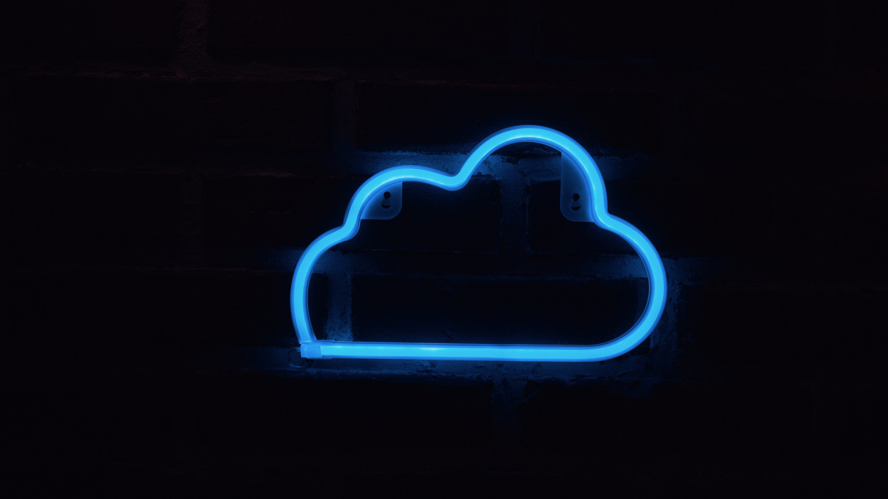 Neon Cloud Wallpapers Wallpaper Cave