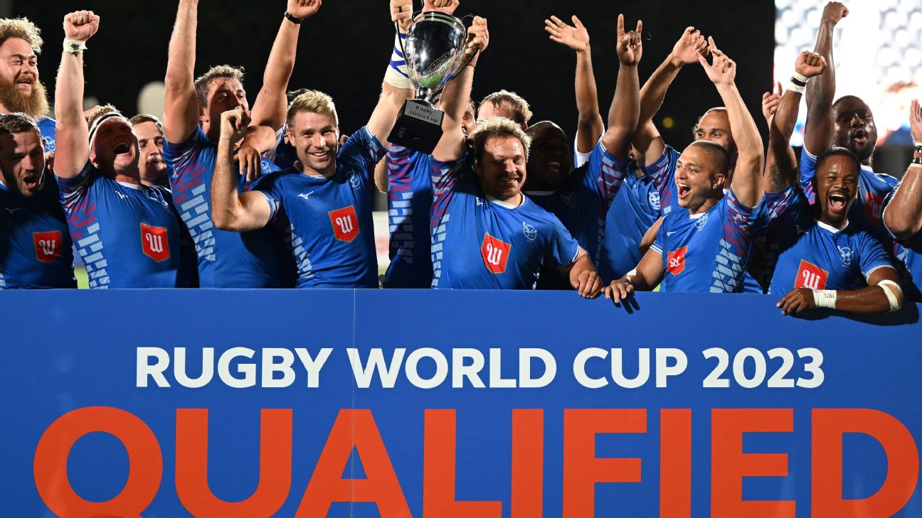 Namibia qualify for Rugby World Cup, will face All Blacks