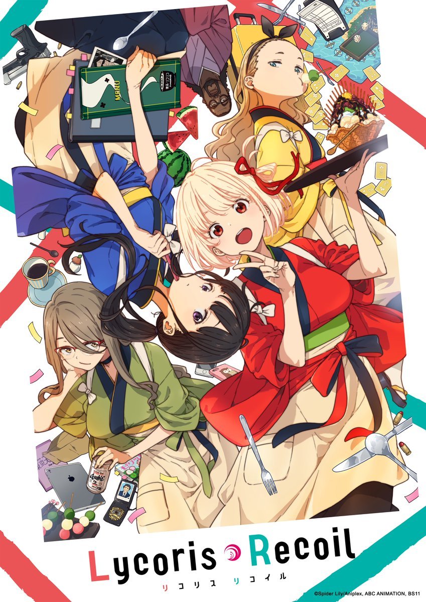 Original Anime “Lycoris Recoil” Announces July 2022 Premiere With New Key Art