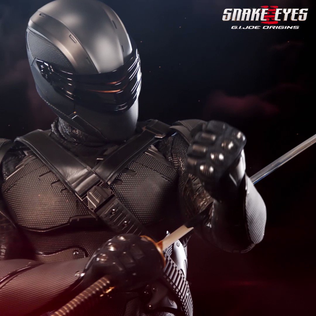G.I. JOE Hero And His Sword Both Forged By Fire. Watch # SnakeEyes On Digital Now With An All New Bonus Short Film*!
