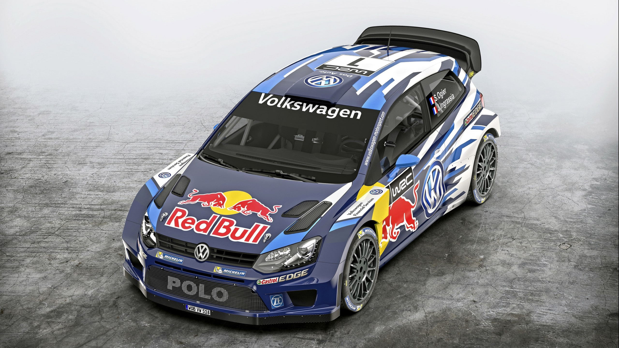 Download wallpaper: Volkswagen Polo R WRC 2560x1440