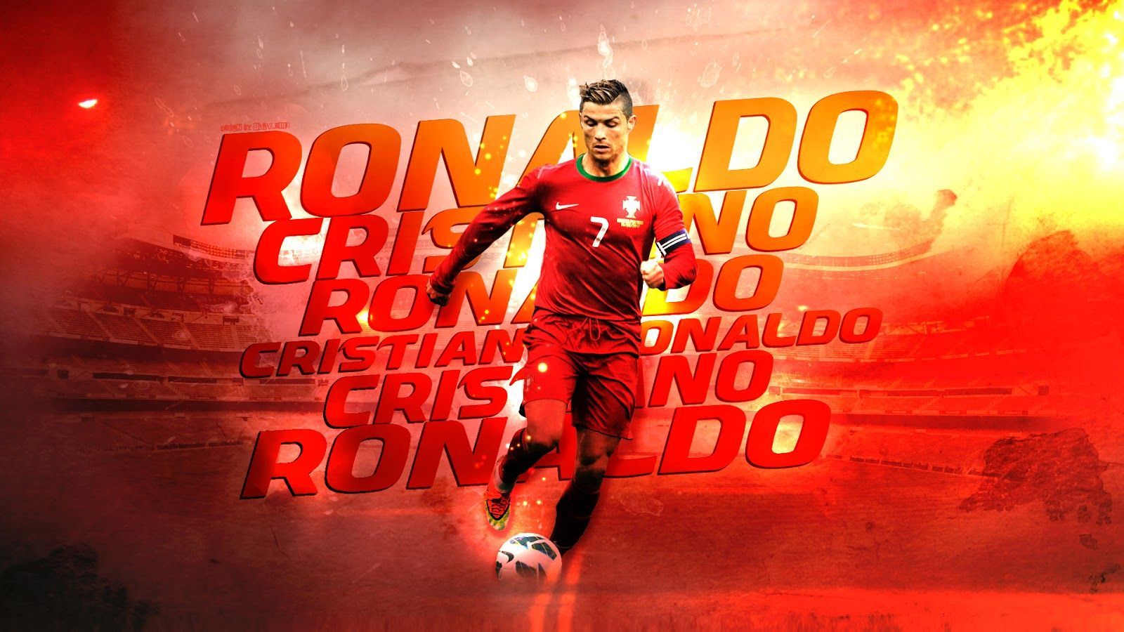 Ronaldo Galaxy Wallpaper